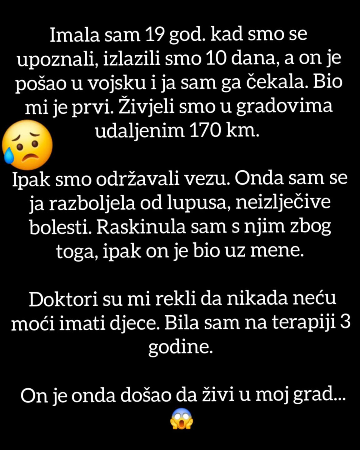 “Doktori su mi rekli da nikada neću moći imati djece”